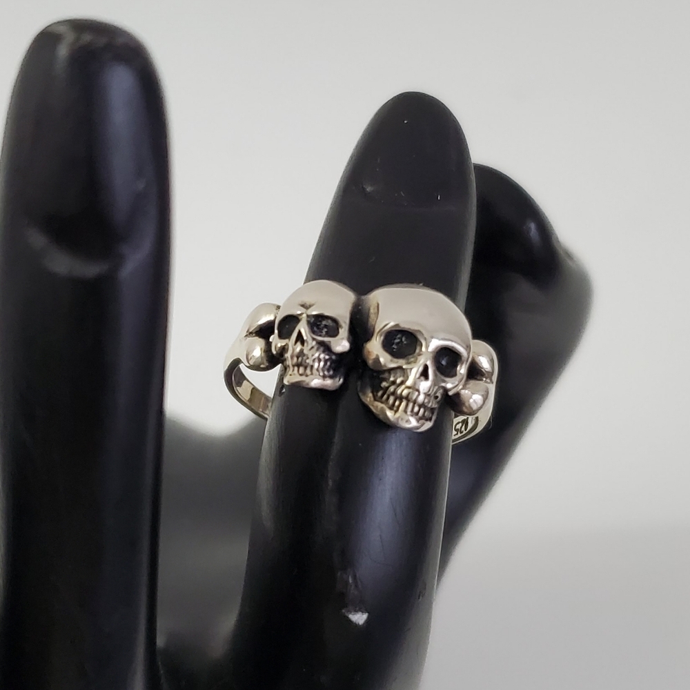 Sterling Silver 925 Skull Ring